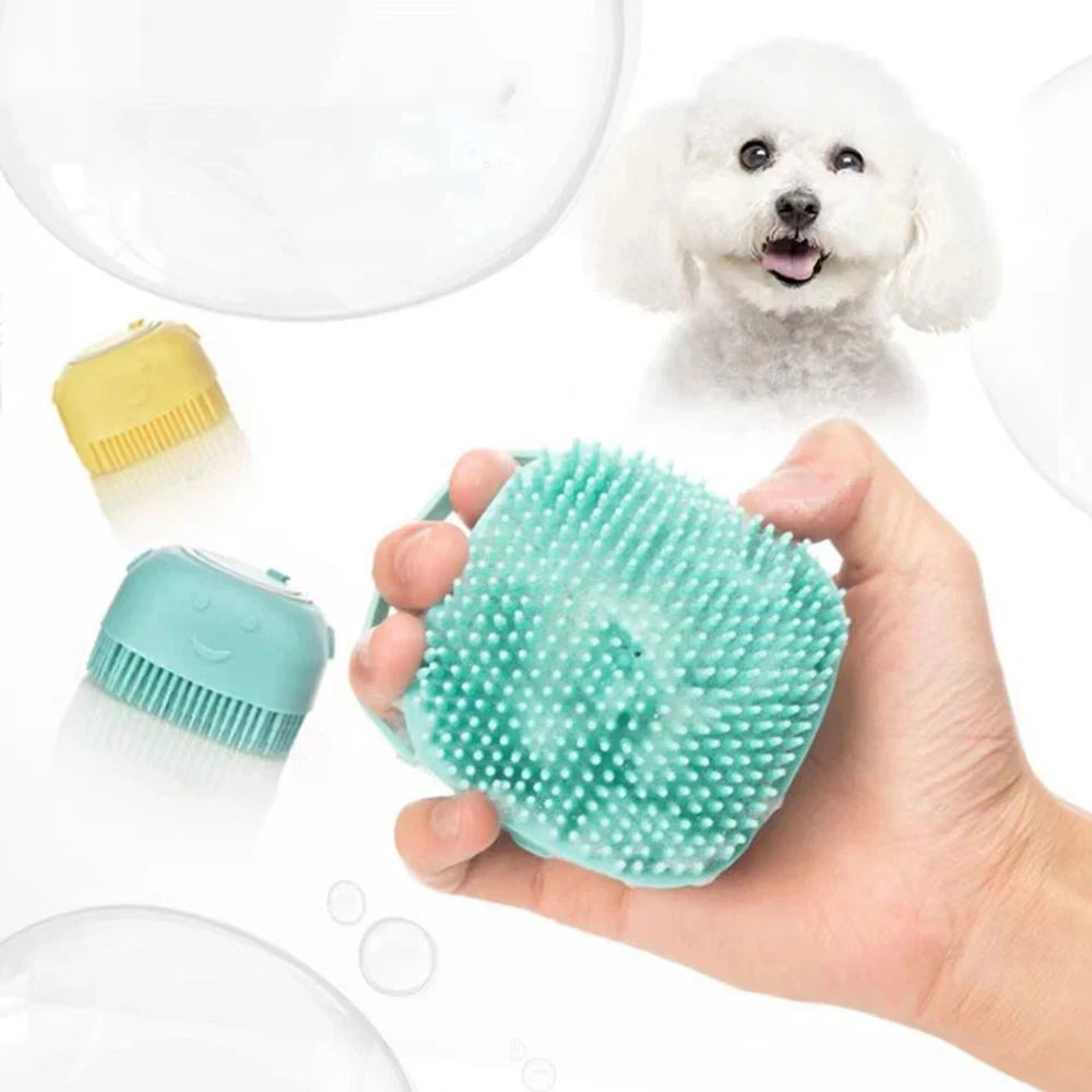 Silicone Pet Bath Massage Glove
